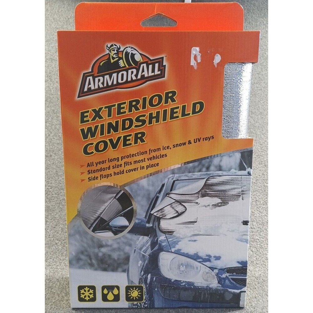 NEW ArmorAll Protective Exterior Winter Windshield Cover Ice Snow